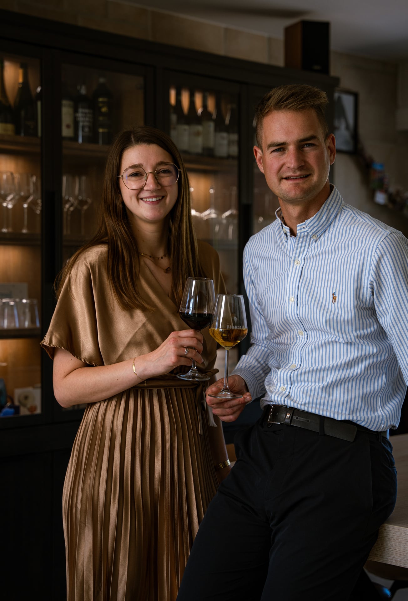 Hans & Joyce, het koppel achter Vinarello — samen op zoek naar de mooiste wijnen.